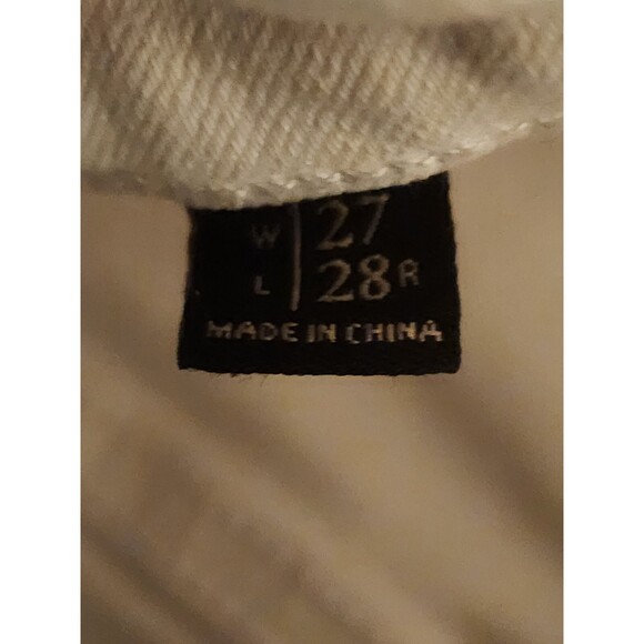 Abercrombie Fitch Signature Collection White 27/28 Jeans - Picture 2 of 5